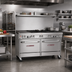 Thumbnail image #2 for Southbend Ultimate 60-Inch Gas Restaurant Range with 6 Star/Sauté Burners, 24-Inch Griddle, Single Oven, and Cabinet Base