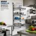 Thumbnail image #2 for Eagle PWM21-4C Adjustable Post Wire Wall Mount — Prepackaged Mid Unit, 63