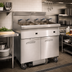 Thumbnail image #2 for Imperial 5-Tank Electric Floor Model Fryer with Built-In Filter System