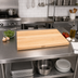 Thumbnail image #2 for John Boos Boos Block Northern Hard Rock Maple Kitchen Countertop, 36 x 30 x 1-1/2 Inch, Penetrating Oil Finish