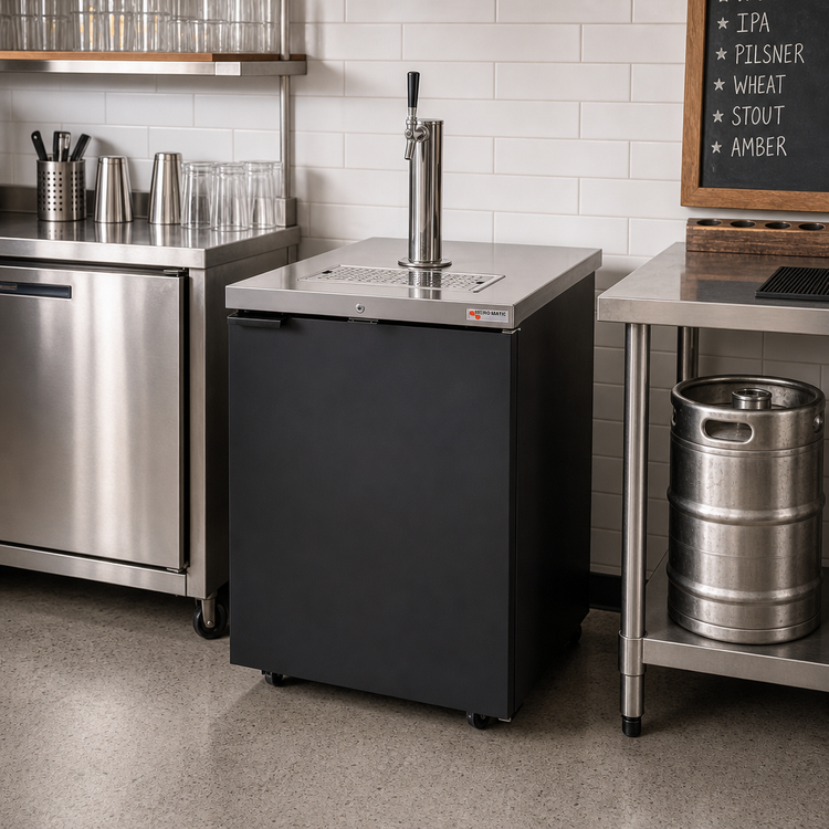 Product image #2 for Pro-Line E-Series 25-Inch One-Keg Direct Draw Draft Beer Cooler