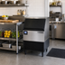 Thumbnail image #2 for Maxx Ice Undercounter Full-Dice Ice Maker with 75 lb Bin, Air-Cooled, 199 lb/Day