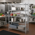 Thumbnail image #2 for Advance Tabco Special Value Series Heavy-Duty Chrome-Plated Wire Shelf, 54 x 24 Inches