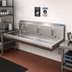 Thumbnail image #2 for BK Resources ADA Three-Station Wall-Mounted Hand Wash Sink with Basket Drain, 72 Inch Wide, 14/304 Stainless Steel