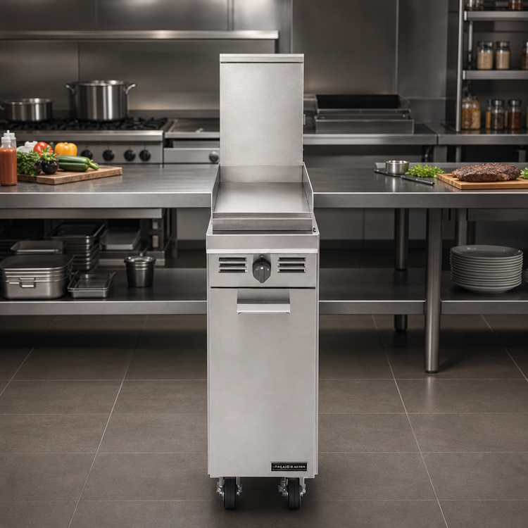 Product image #2 for Garland Master Series 12-Inch Gas Griddle Add-A-Unit Range Attachment with Storage Base