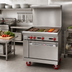Thumbnail image #2 for American Range 36-Inch Gas Restaurant Range with 36-Inch Griddle and Standard Oven