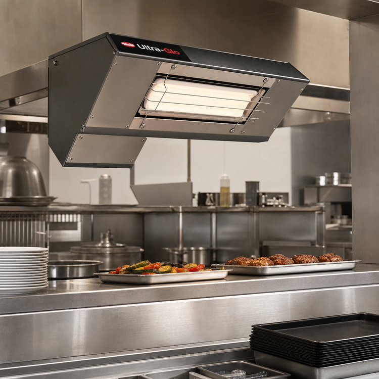 Product image #2 for Hatco Ultra-Glo 30-Inch Single Ceramic Tile Standard Watt Unlighted Infrared Strip Heater