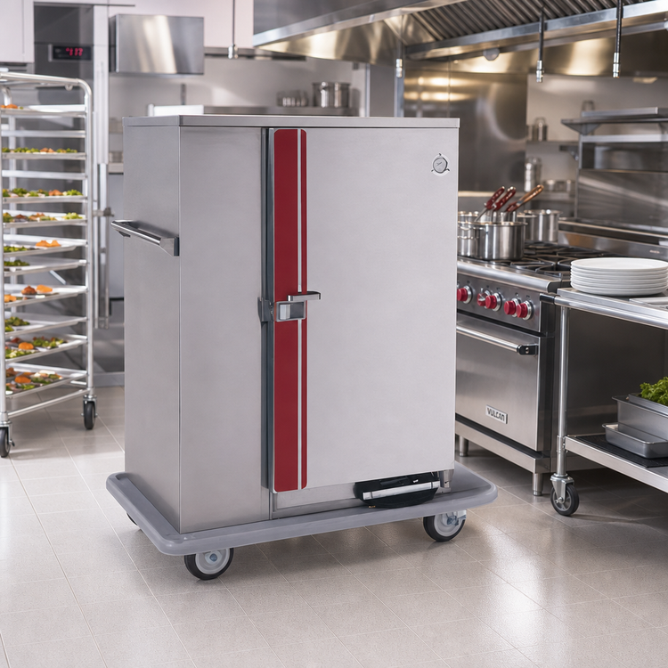 Product image #2 for Classic Carter Mobile Electric Banquet Holding Cabinet, Single Door, 144 Covered Plate Capacity