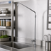 Thumbnail image #2 for T&S Brass B-0275 Single Pantry Deck-Mounted Faucet with 18-Inch Swing Nozzle