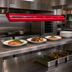 Thumbnail image #2 for Hatco Glo-Ray 54-Inch Curved Unlighted Infrared Strip Heater, 925W Standard Watt, Aluminum Housing