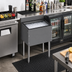 Thumbnail image #2 for CHOICE 42-Inch Wide Underbar Ice Bin with Built-In 10-Circuit Cold Plate, 24-Inch Deep, 149 lb. Capacity