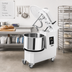 Thumbnail image #2 for Trento Fixed-Bowl Spiral Dough Mixer with Timer, 46 lb Capacity, 120V