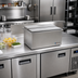 Thumbnail image #2 for Eagle Group Spec-Bar 30-Inch W x 20-Inch D Drop-In Ice Chest, Without Cold Plate, 121 lb. Capacity