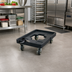 Thumbnail image #2 for Winco Food Carrier Dolly with Casters and Cargo Strap for IFT-1