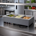 Thumbnail image #2 for Vollrath Three-Well Drop-In Electric Hot Food Well, Individual Infinite Controls, 208-240V