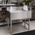 Thumbnail image #2 for Advance Tabco Special Value 24-Inch Stainless Steel Cocktail Unit with 12-Inch Deep Ice Bin