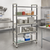 Thumbnail image #2 for Cambro Camshelving Elements XTRA High Density Top Rail 4-Shelf Vented Stationary Starter Unit, 21 x 48 x 81 Inches