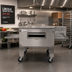 Thumbnail image #2 for Lincoln Impinger 3200 Series FastBake Single-Deck Natural Gas Conveyor Oven Package, 40-Inch Baking Chamber