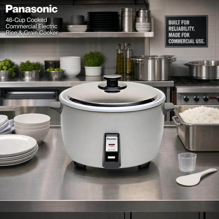 Product image #2 for Panasonic 46-Cup Cooked Commercial Electric Rice & Grain Cooker
