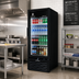 Thumbnail image #2 for Beverage-Air Marketeer MT10-1B Single-Section Reach-In Glass Door Merchandiser Refrigerator, Black, 9.43 Cu. Ft.