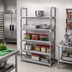 Thumbnail image #2 for Cambro Camshelving Elements XTRA 24 x 36-Inch 5-Shelf Vented Universal Shelf Kit