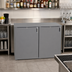 Thumbnail image #2 for Glastender DS48 Back Bar Dry Storage Cabinet, 48-Inch Wide, Two-Section, Non-Refrigerated