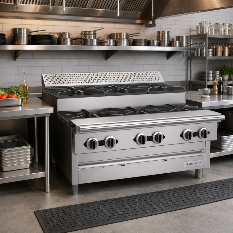 Product image #3 for Garland Cuisine Series Heavy Duty 36-Inch Modular Gas Range with 6 Open Burners