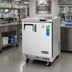 Thumbnail image #2 for Everest Refrigeration ETBF1-LAB Laboratory Worktop Freezer with Stainless Steel Top, 7.5 Cu. Ft., Solid Door
