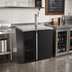 Thumbnail image #2 for Pro-Line E-Series 36-3/4-Inch Black Self-Contained Direct Draw Draft Beer Cooler, 1-Keg, 1 Faucet