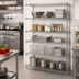 Thumbnail image #2 for Metro Super Erecta Chrome-Plated Wire Add-On Shelving Unit, 36