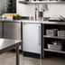 Thumbnail image #2 for Summit Commercial ADA-Compliant Built-In/Freestanding Full-Size/Dice Cube Ice Maker with 50 Lb. Daily Production, 25 Lb. Bin