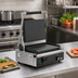 Thumbnail image #3 for Vollrath PSG4-SF120 Countertop Panini Sandwich Grill, 120V, Cast-Iron Smooth Plates