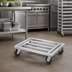 Thumbnail image #2 for Channel Manufacturing Tubular Mobile Aluminum Dunnage Dolly, 24 x 24 x 8 Inches