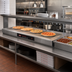 Thumbnail image #2 for Hatco Glo-Ray Built-In Heated Shelf with Flush Top, 49-1/2 x 17-Inch Surface, Hardcoat Aluminum