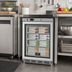 Thumbnail image #2 for Kelvinator Commercial One-Section ADA Height Undercounter Freezer with Glass Door, 24-Inch Wide, 4.4 Cu. Ft., Self-Contained Bottom Mount