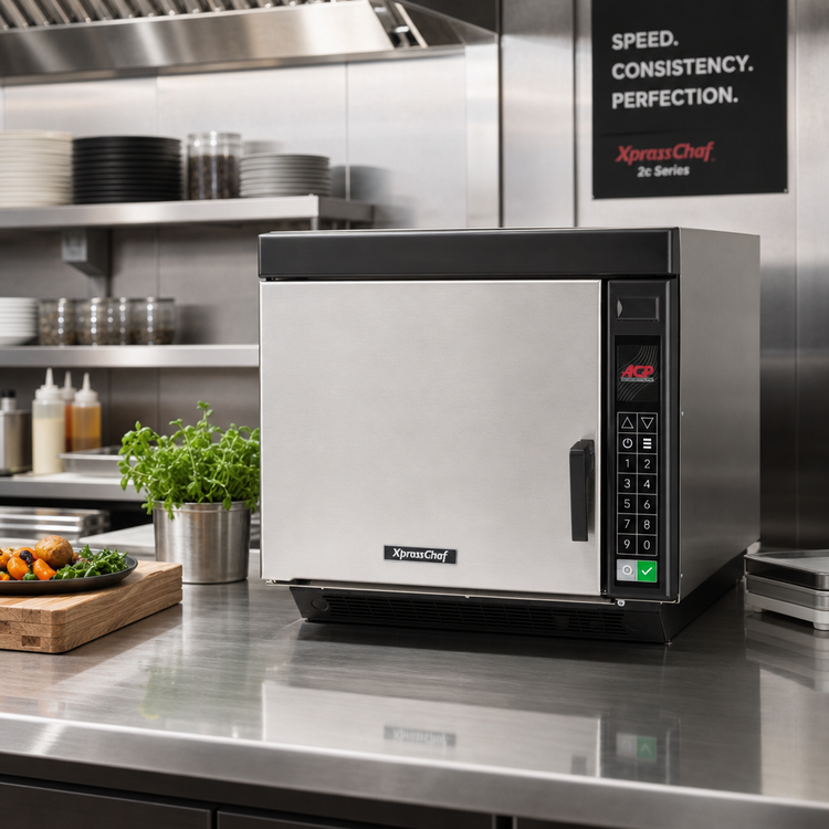 Product image #2 for XpressChef 2c Series Ventless High-Speed Microwave/Convection Combination Oven, 1.2 Cu. Ft., 208-240V