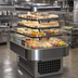 Thumbnail image #2 for Howard-McCray 42 Series Island Open Merchandiser, 60 Inch W x 42 Inch D, Remote Refrigeration, Stainless Steel, LED Shelves