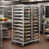 Thumbnail image #2 for Carter-Hoffmann O1620 20-Pan Double-Width Universal Oval Tray Rack