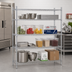 Thumbnail image #2 for Advance Tabco Special Value Heavy Duty Chrome-Plated Wire Shelf, 72 x 18 Inches
