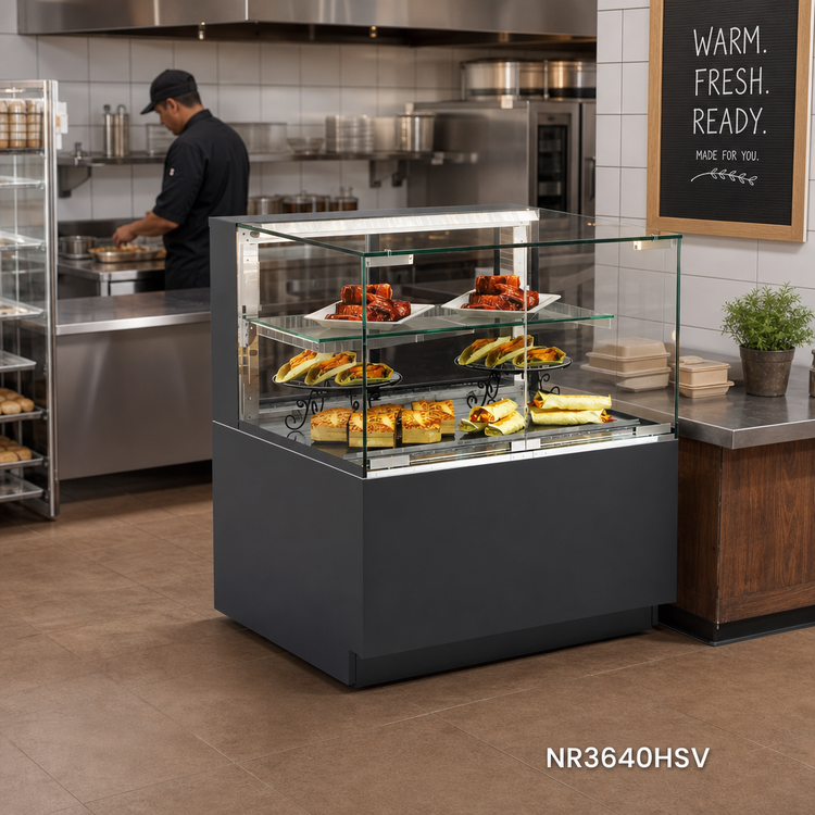 Product image #2 for Structural Concepts Reveal® Freestanding Self-Service Heated Display Case, 47-3/4-Inch Wide, Convection Heat