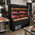 Thumbnail image #2 for Howard-McCray 32E Series 38-Inch Meat Open Merchandiser, Self-Contained, Open Front, Black, LED-Lit