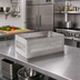 Thumbnail image #2 for American Metalcraft Full-Size Collapsible Stainless Steel Milk Crate