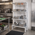 Thumbnail image #2 for Channel T-Bar Cantilevered Aluminum Shelving Unit, 54 x 20 x 72 Inches