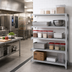 Thumbnail image #3 for Cambro Camshelving Premium 5-Tier Vented Add-On Polymer Shelving Unit, 24