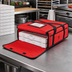 Thumbnail image #2 for Deluxe Insulated Pizza Delivery Bag, 20 x 20 x 5 Inch, Holds 2 18-Inch Boxes