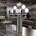 Thumbnail image #2 for Illuminated Winged Tee 4-Faucet Glycol-Cooled Countertop Beer Draft Tower