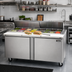 Thumbnail image #2 for Delfield Mega Top 60-Inch Two-Section Sandwich/Salad Prep Refrigerator with 24-Pan Top and Cutting Board