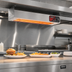 Thumbnail image #2 for Nemco 36-Inch Dual Infrared Strip Heater with Infinite Temperature Control, 240V