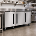 Thumbnail image #2 for Centerline by Traulsen CLUC-72F-SD-LRR Compact Three-Section Undercounter Freezer, Solid Doors, 72.25-Inch Wide
