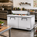 Thumbnail image #2 for True TSSU-60-12-HC 60-Inch 2-Section Sandwich/Salad Prep Table with 12 Sixth-Size Pan Capacity